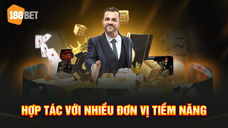 Trang chủ 24 188BET hợp tác với nhiều đối tác uy tín